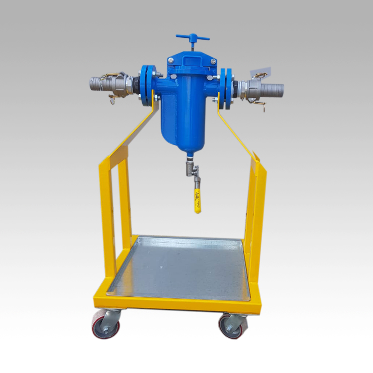 Strainer Housing With Trolley